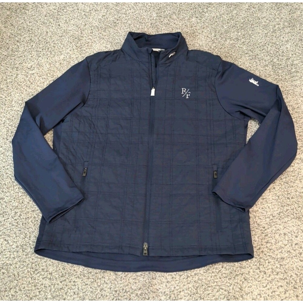 KJUS ROWAN JACKET MENS XXLARGE (XL ACTUAL)BLUE R/F BAGPIPE LOGO NWOT